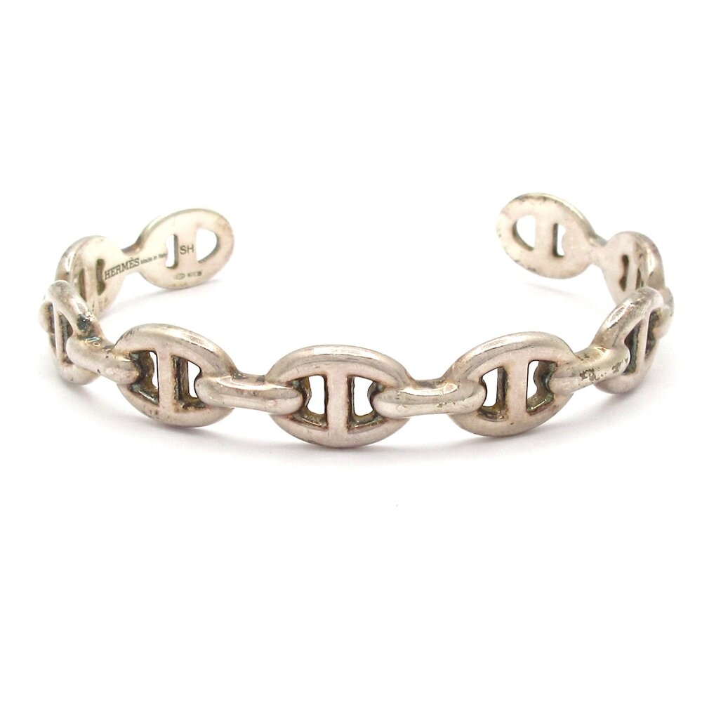 Hermès Chene Dunkle Anchene Bangle